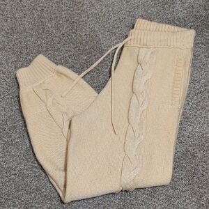 OU Out From Under Lina Sweater Joggers In Yellow
